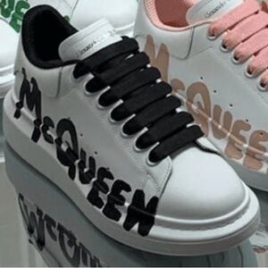 White and Black Men's Sneakers